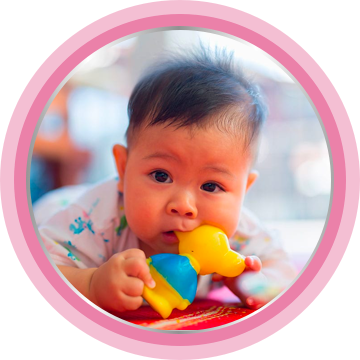 Teething doesn't cause nappy rash, but can be related to it, so it's best to regurarly use baby bottom cream.